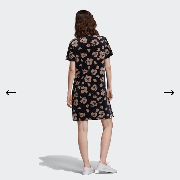 NWT Adidas Bellvista Velvet Dress size Large - Picture 3 of 7